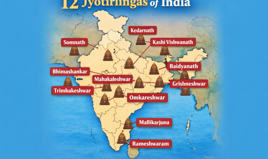 Exploring the 12 Jyotirlingas in India: A Spiritual Journey