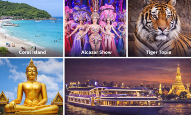 5Days Magical Thailand Tour Package from bangalore Bangkok Pattaya Trip –