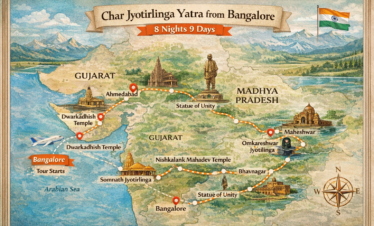 Gujarat & Madhya Pradesh Jyotirlinga Tour from Bangalore – 9 Amazing & Powerful Blessings