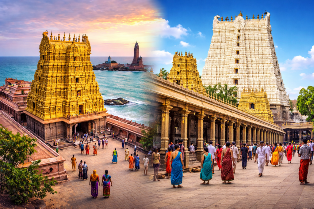 Kanyakumari to Rameshwaram tour package from bangalore