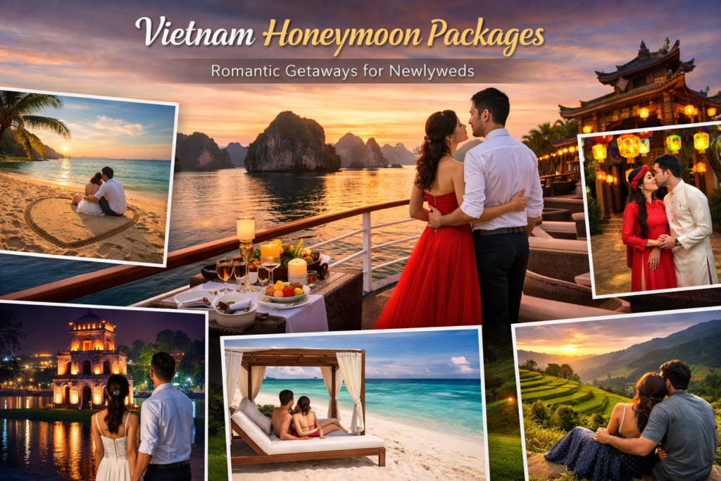 Vietnam Honeymoon tour packages from Bangalore o1