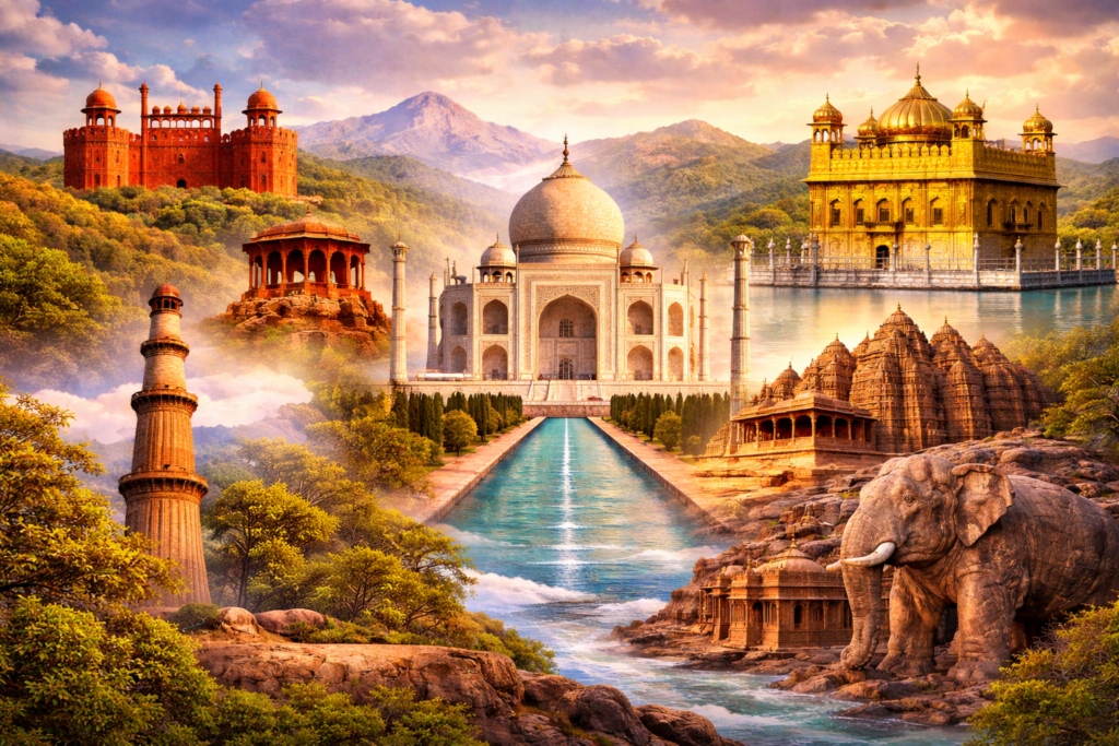 7 Wonders of the World in India the Same as the Seven Wonders of India