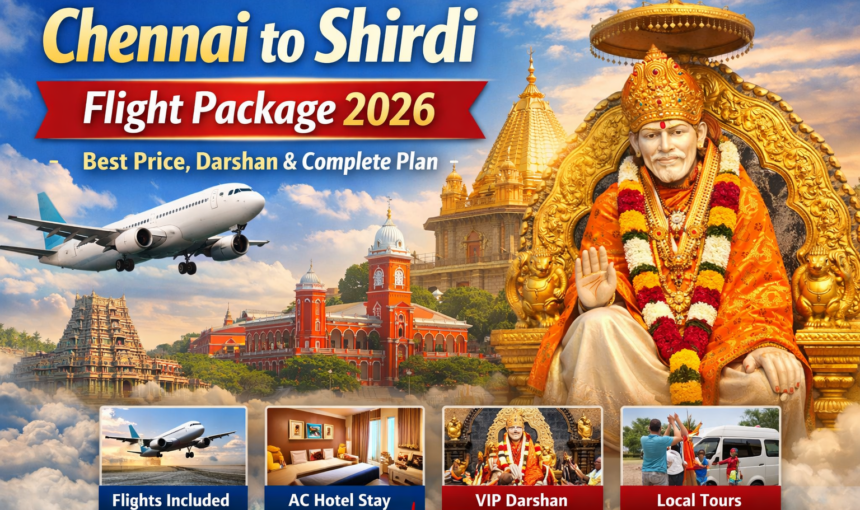 Chennai to Shirdi Flight Package – Price, Darshan Tickets, Itinerary