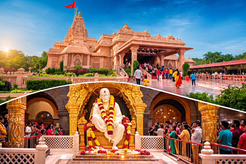 Exploring the Divine Places to Visit Near Shirdi Sai Baba Temple ,Shirdi temple darshan