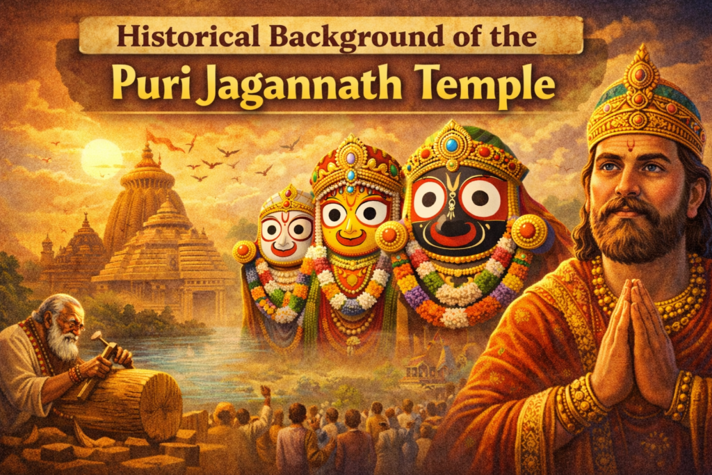 Historical background puri Jagannath temple 