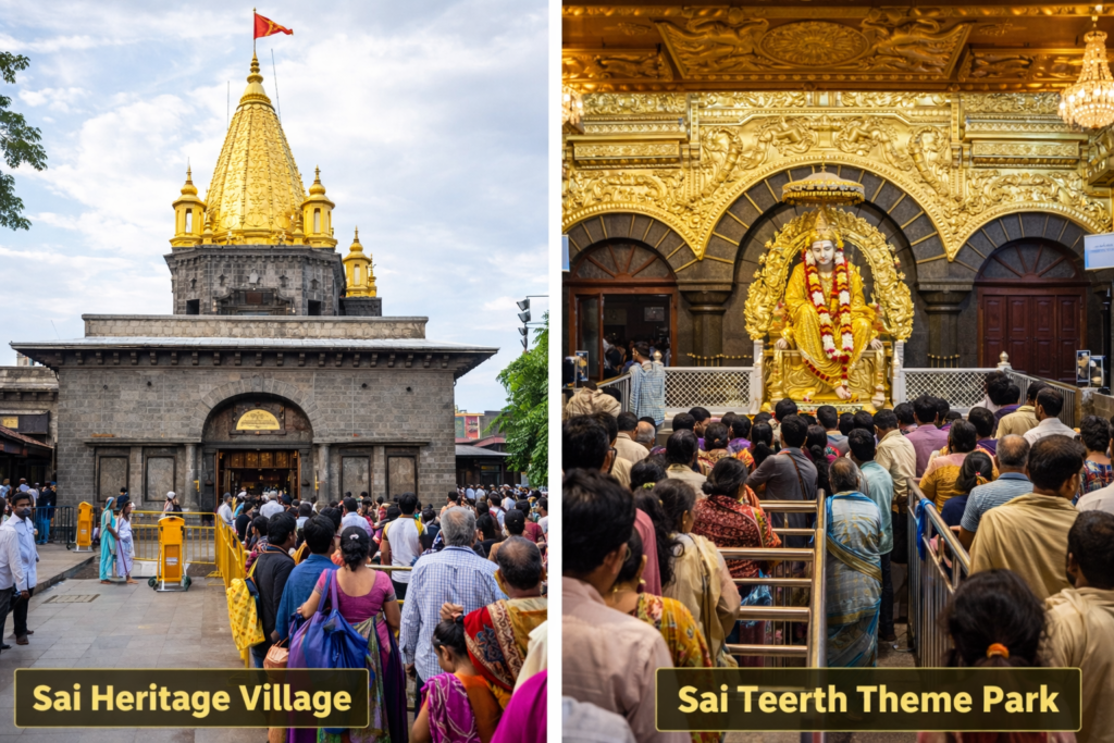 Shirdi temple darshan image