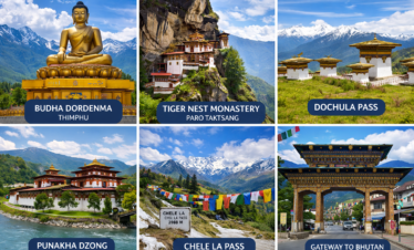 Bhutan flight Tour Packages from Bangalore with seven sands tourism