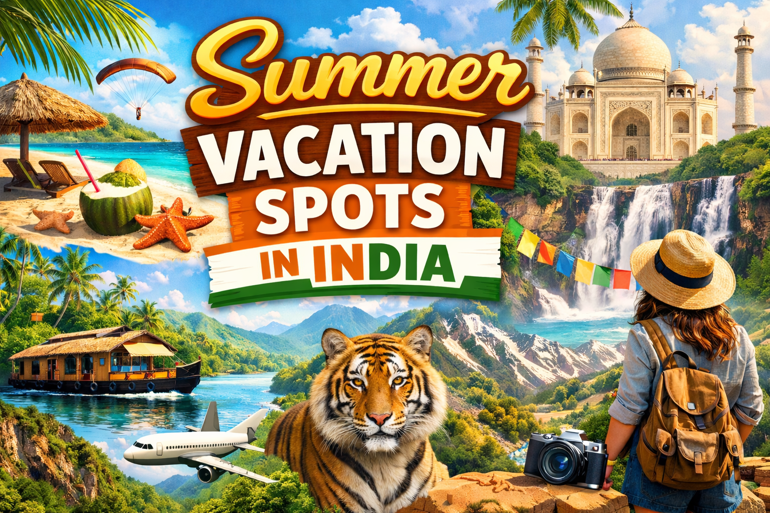 Exploring Summer Vacation Spots in India: An Overview by Seven Sands Tourism