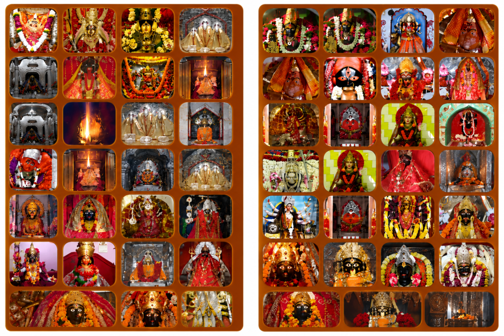 51 Shakti Peeths pictures with location