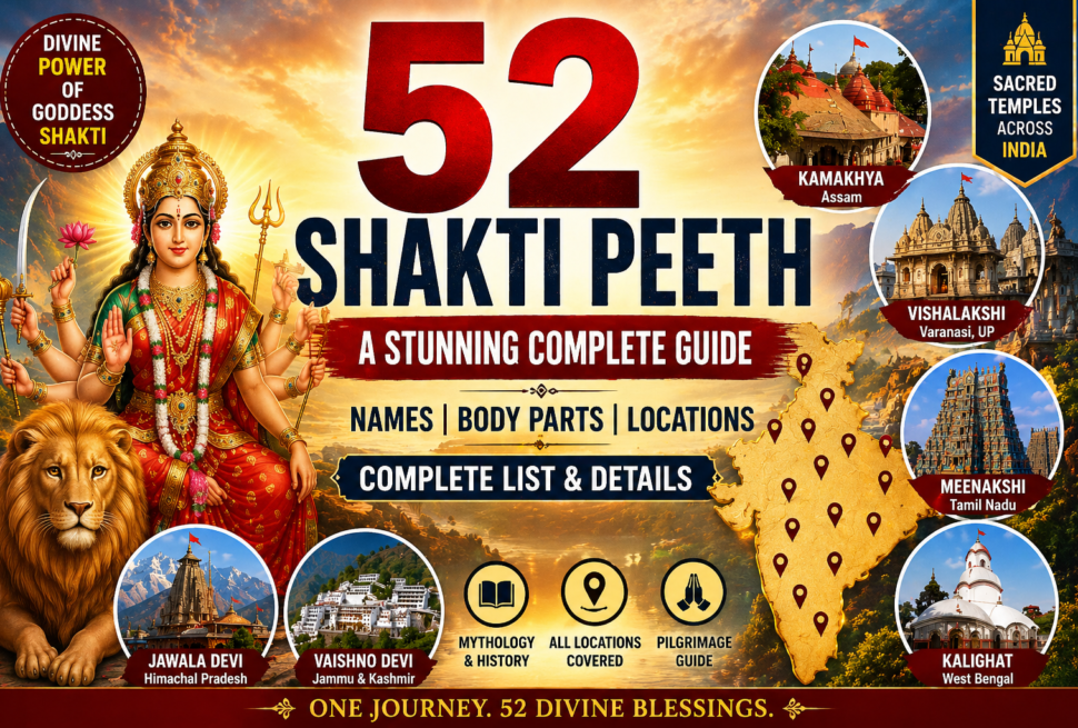 52 Shakti Peethas A Stunning Complete Guide (2026 Update)