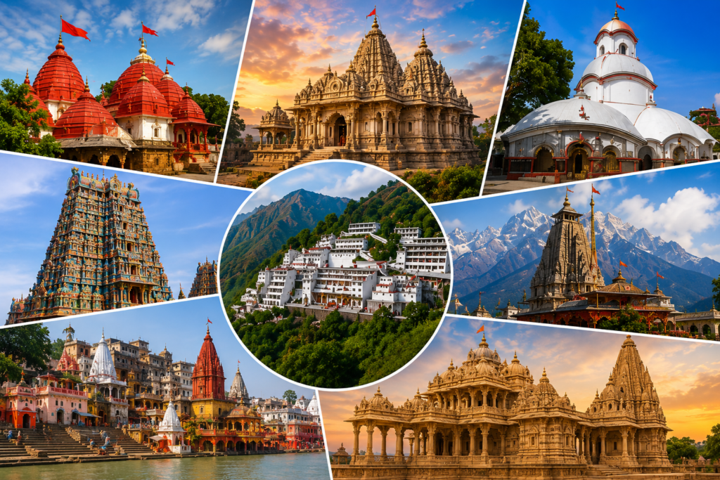 A journey through India's sacred temples with seven sands tourism