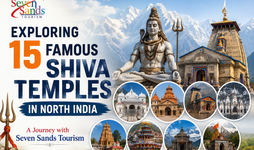 Exploring 15 Famous Shiva Temples in North India: A Journey with Seven Sands Tourism
