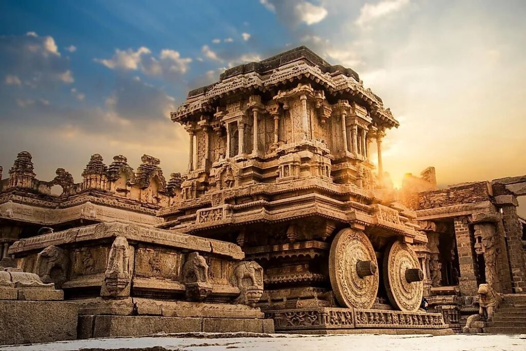 Hampi Ruins Of The Vijayanagara Empire with seven sands tourism