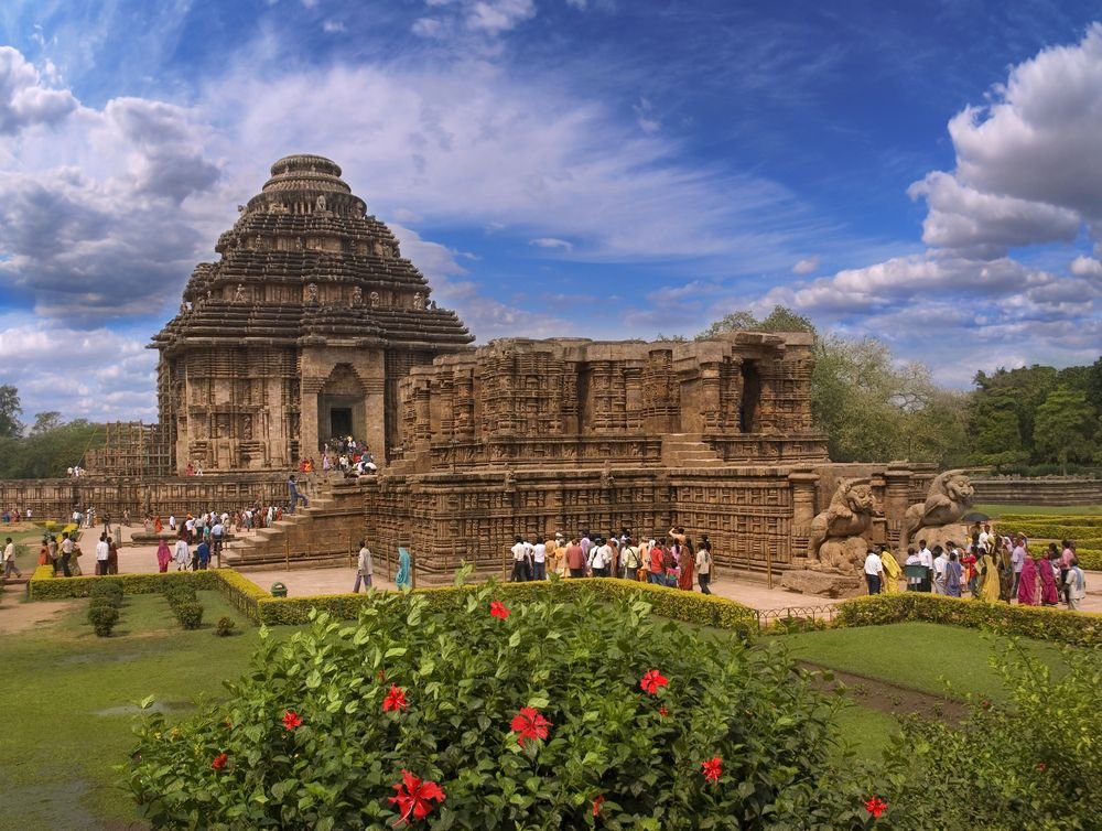 Konark Sun Temple with seven sands tourism