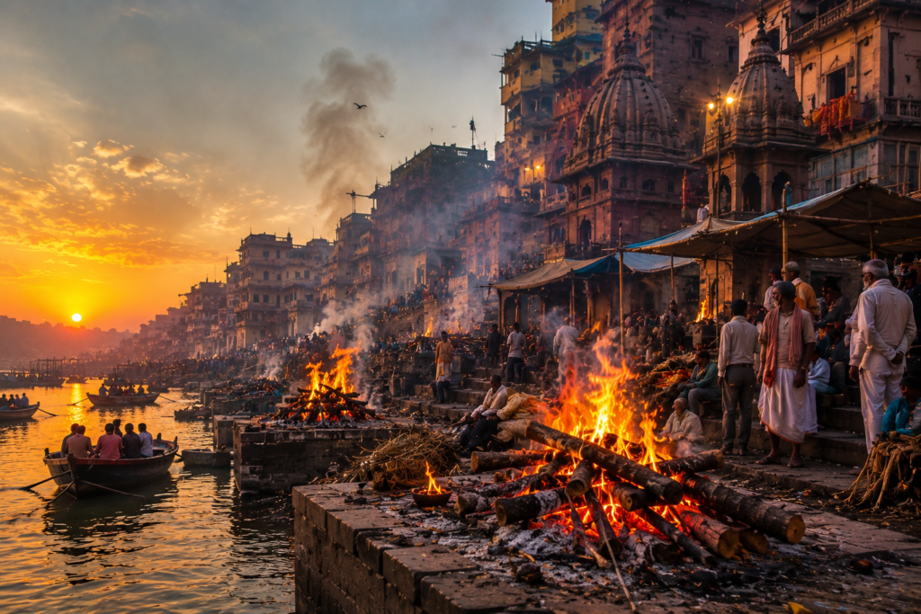 Mythological Significance of Manikarnika Ghat