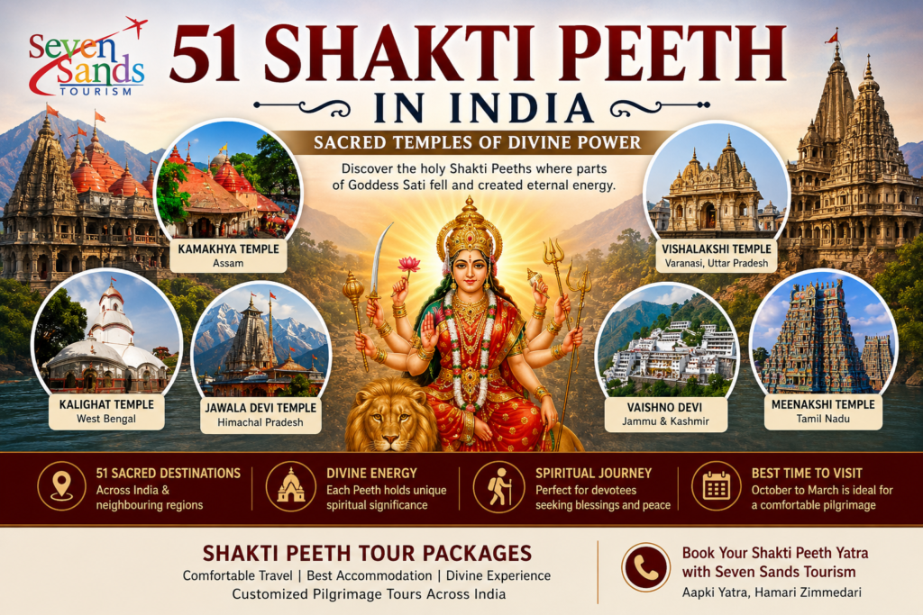 Sacred Shakti Peeths pilgrimage tour