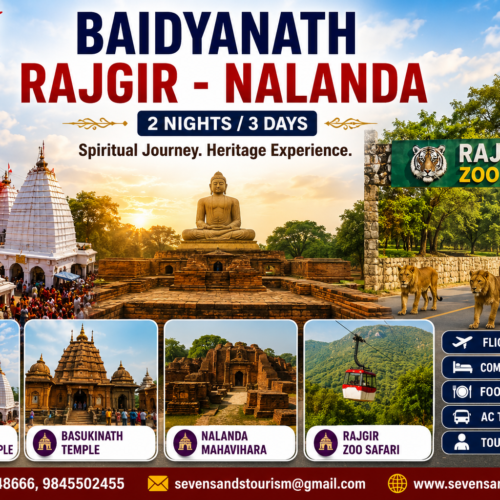 Baidyanath Jyotirlinga, Rajgir and Nalanda Tour Package 2026 – Spiritual and Heritage Journey