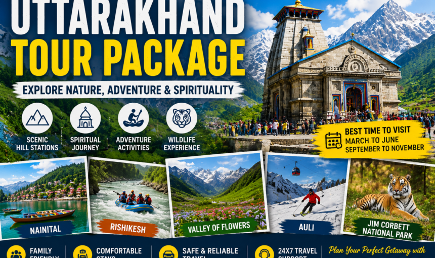 Best Uttarakhand Tour Package Top 10 Beautiful Places to Visit in 2026