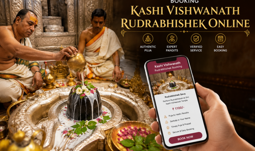 Booking Kashi Vishwanath Rudrabhishek Online Complete Pooja Procedure