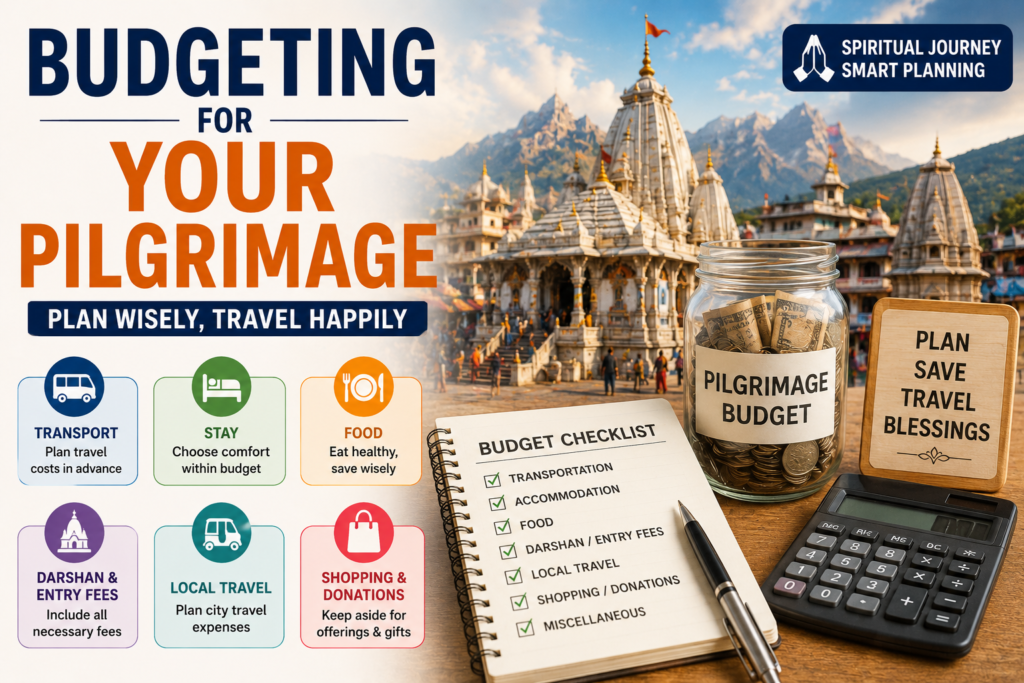Budgeting for your pilgrimage journey