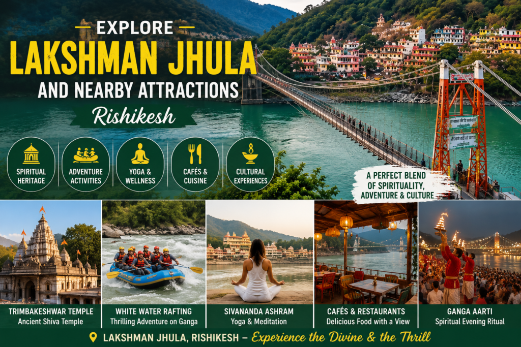 Explore Lakshman Jhula in Rishikesh adventure, spirituality, culture