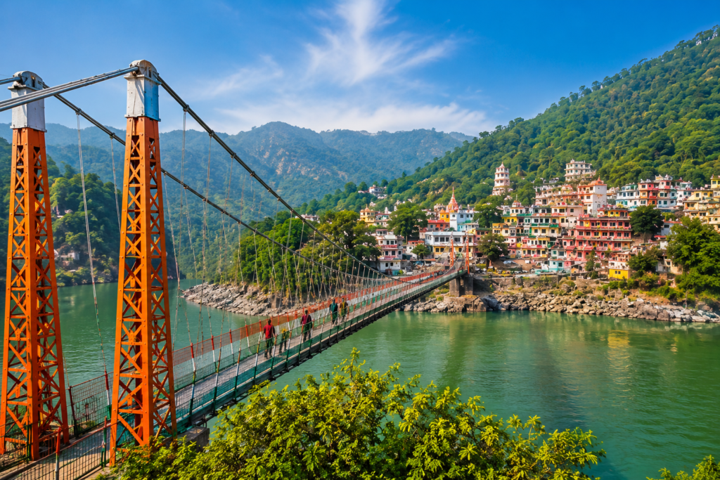 Getting to Lakshman Jhula Rishikesh Uttarakhand