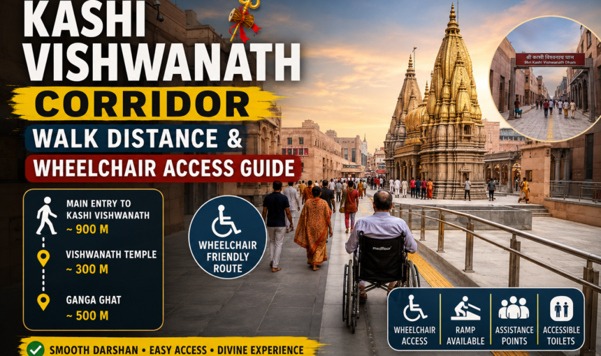 Kashi Vishwanath Corridor Walk Distance & Wheelchair Access Guide