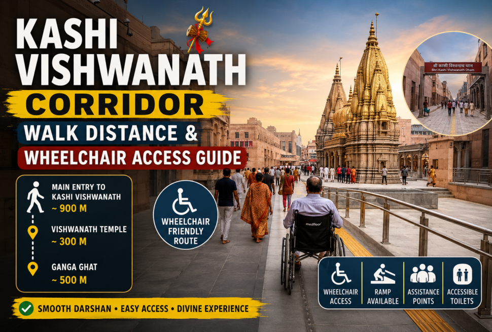 Kashi Vishwanath Corridor Walk Distance & Wheelchair Access Guide