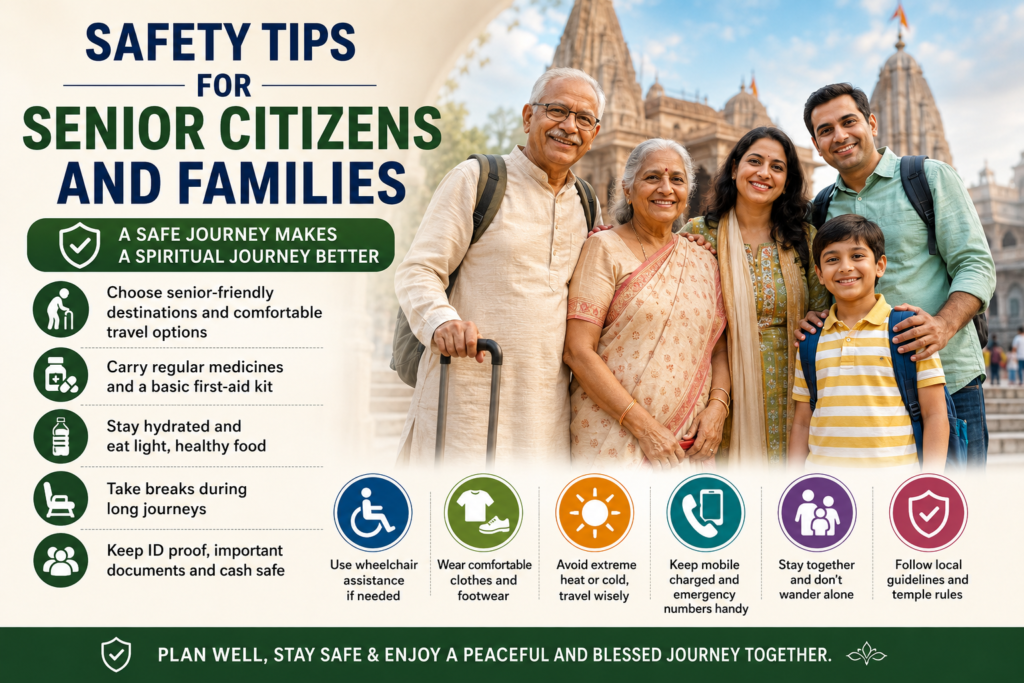 Plan a Multi-City Pilgrimage Tours: 7 Amazing Tips for a Divine Journey with Safety Tips for Senior Citizens and Families
