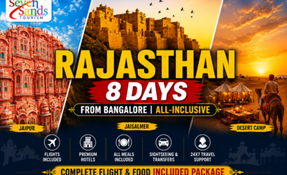 8 Days Rajasthan Tour Package from Bangalore Ultimate Itinerary, Cost & Travel Guide