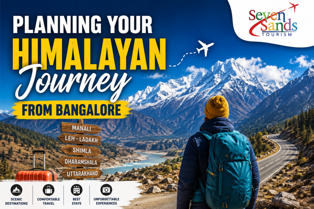 For families and couples traveling from Bangalore, the journey to the Himalayas is a rewarding transition from the tropical plateaus of the Deccan to the crisp, high-altitude air of the Northeast.
