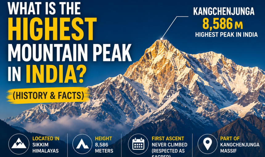 What is the Highest Mountain Peak in India (History & Facts)