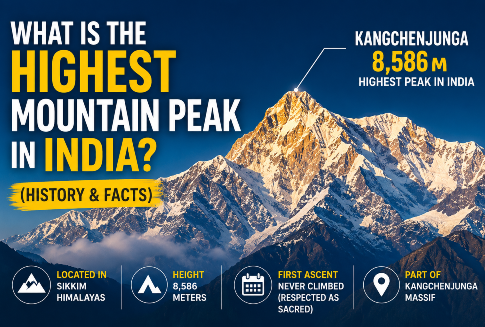 What is the Highest Mountain Peak in India (History & Facts)