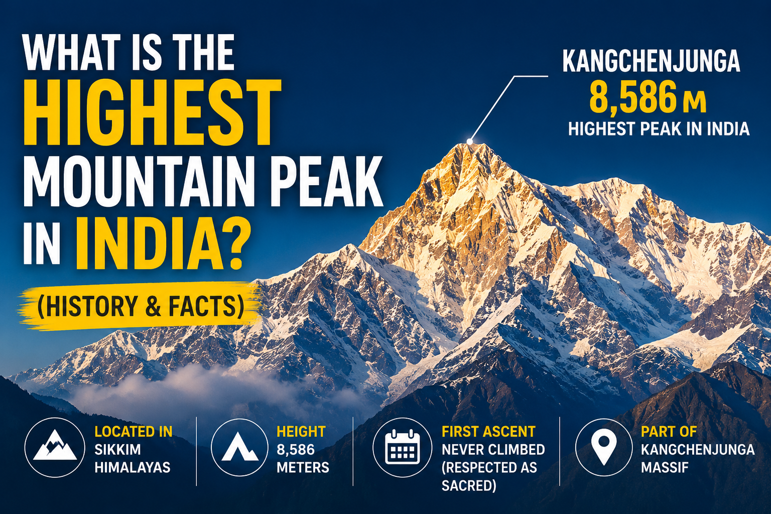 What is the Highest Mountain Peak in India? (History & Facts)