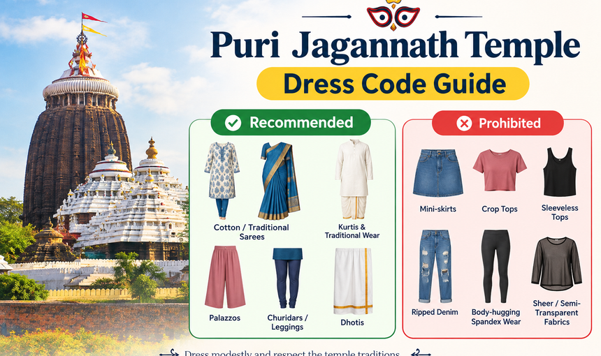 Puri Temple women Dress Code Guide